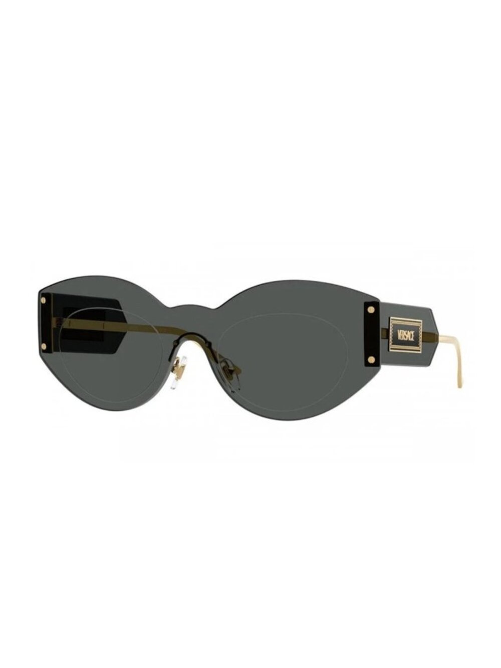 Versace VE2276 100287 44 Sunglasses Sun Glasses Dark Grey New 144mm Women